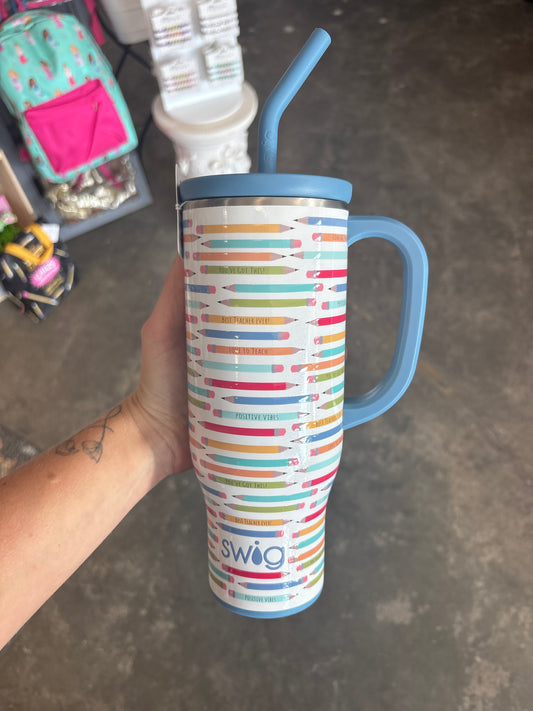 Teacher Life Insulate Mega Mug 30 oz | Swig Life