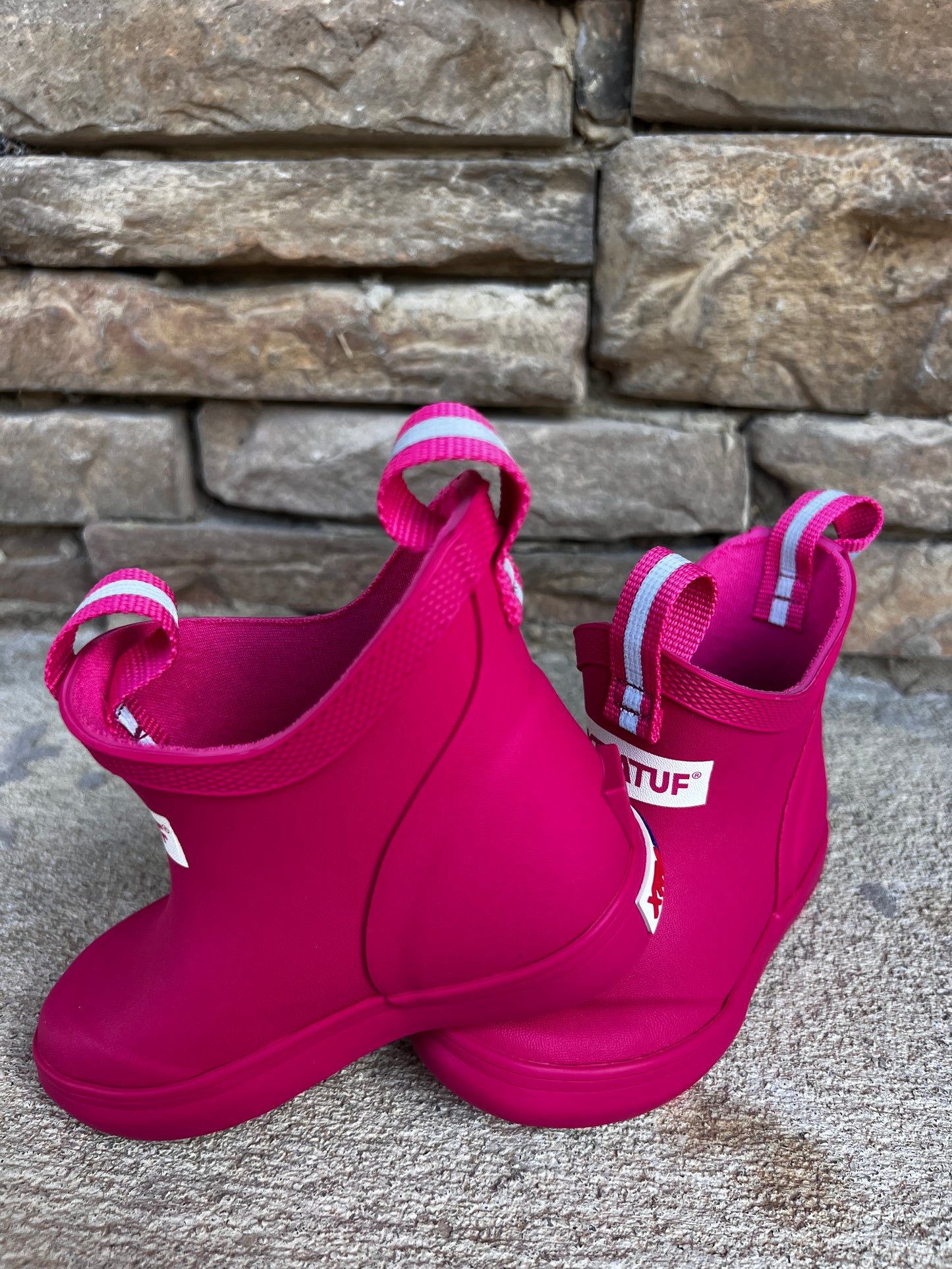 Toddler Neon Pink Xtra Tuff Boots