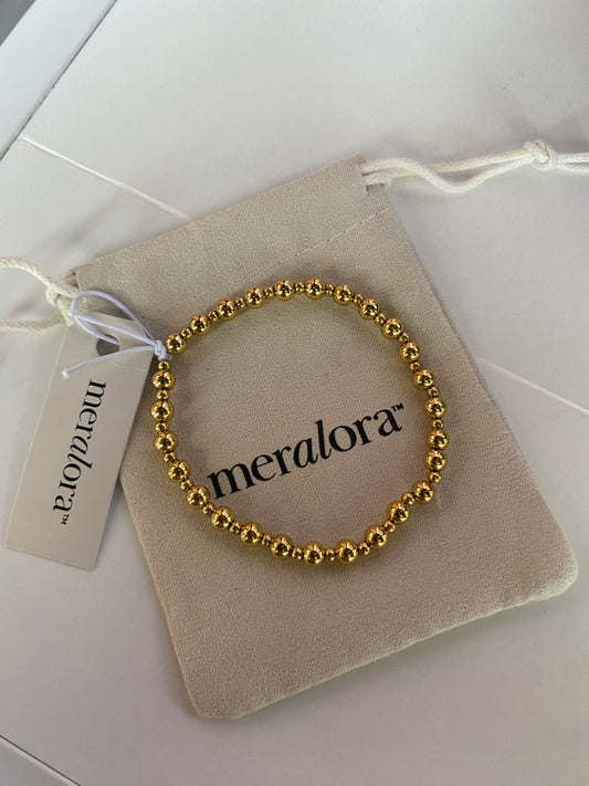 Meralora 6mm/4mm Beaded Bracelet