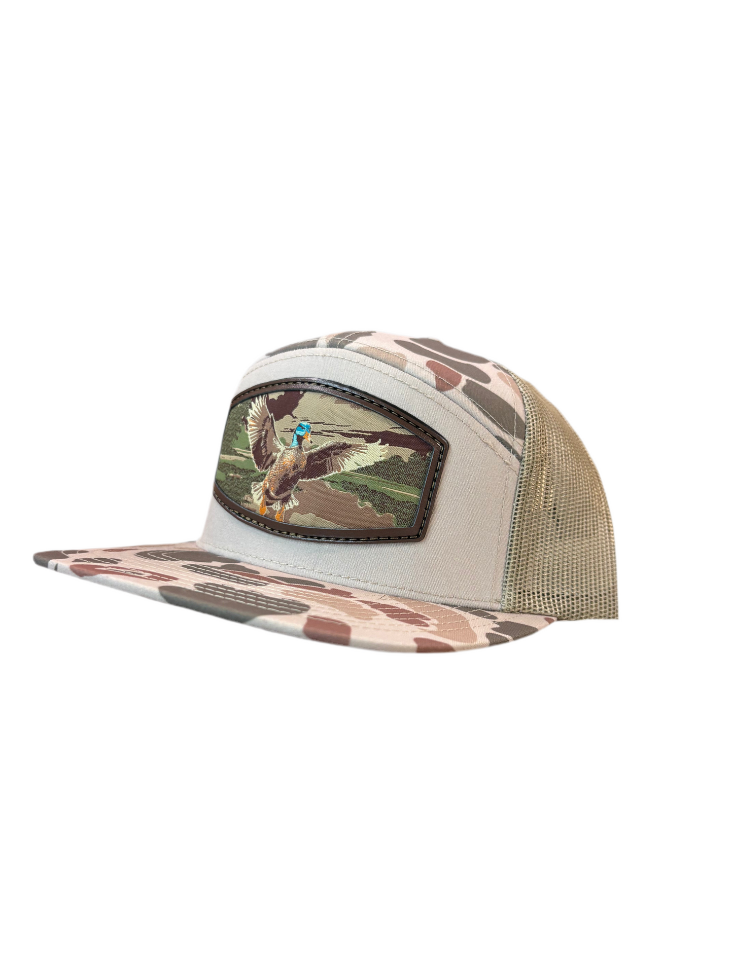 Mallard Woven Patch | Harvest/Camo | 7 Panel