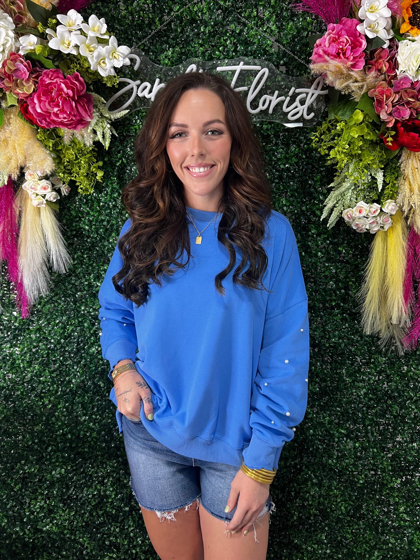 Petal and Pearl blouse