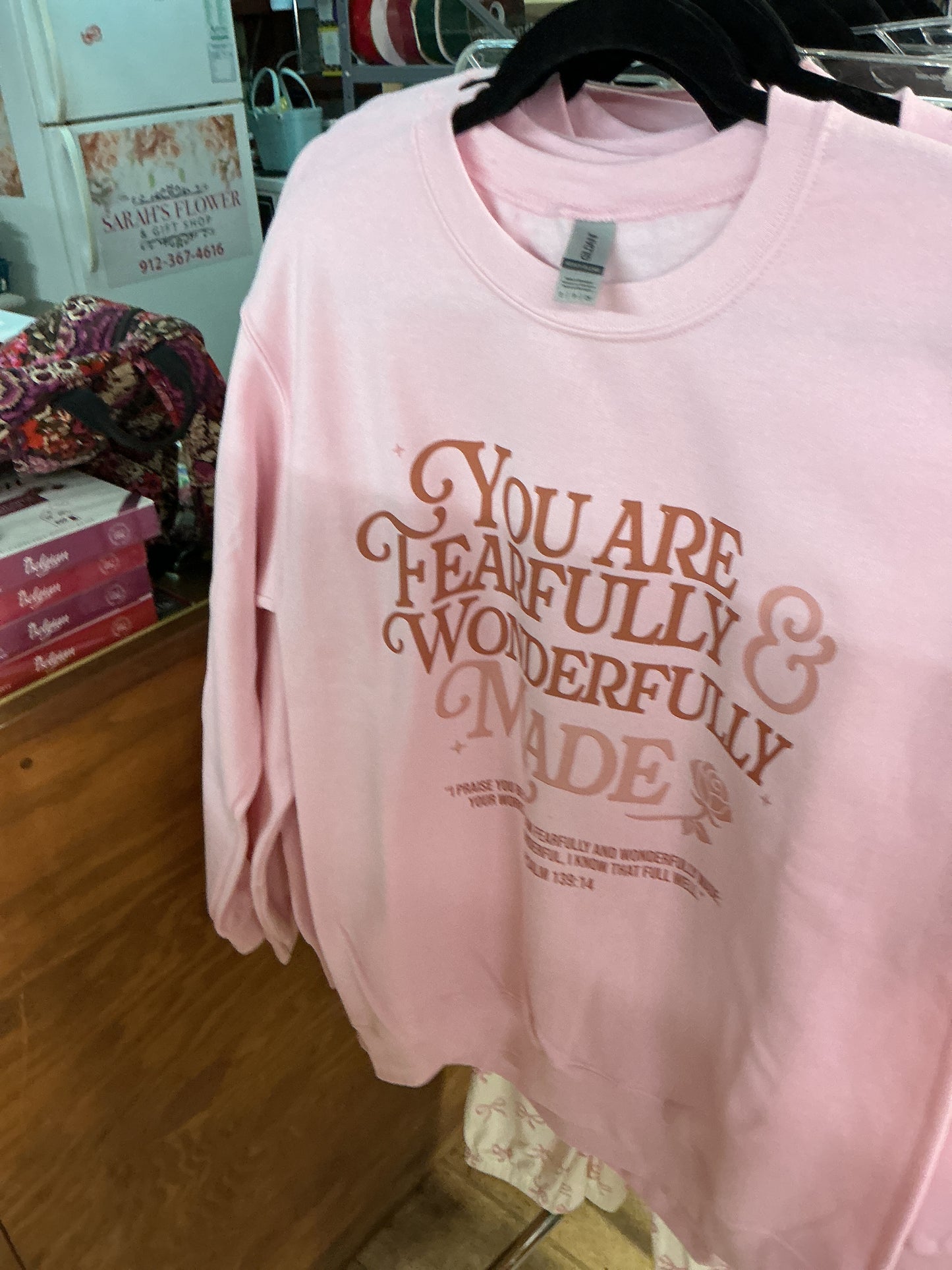 You Are Fearfully and Wonderfully Made Sweatshirt