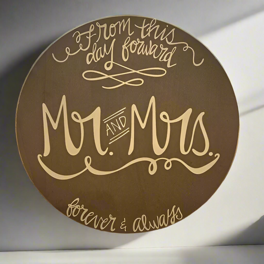 Mr. & Mrs. Circular Board