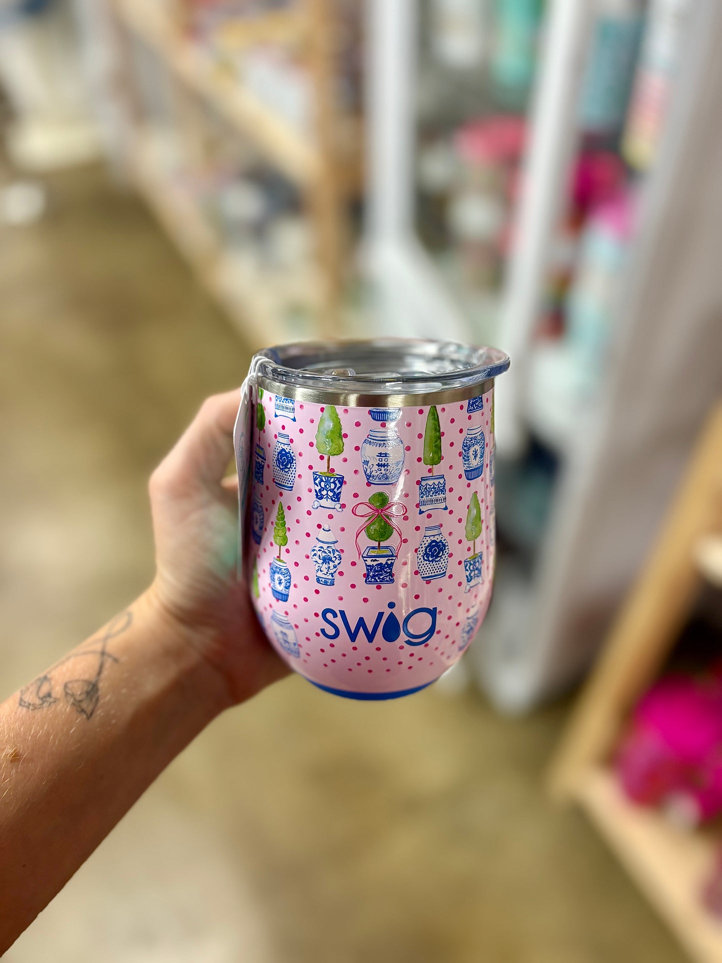 Ginger Jars Insulated Stemless Cup 12oz | Swig Life