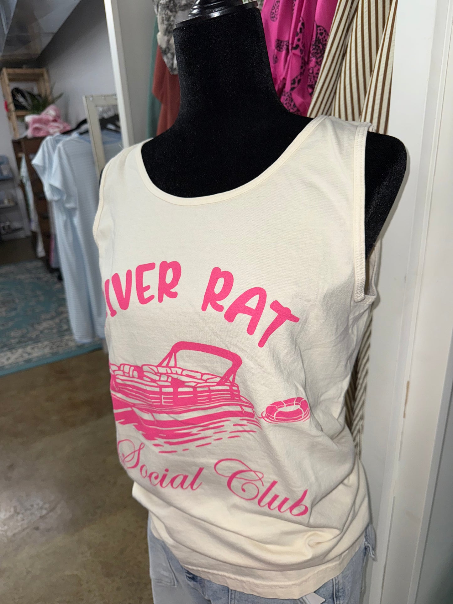 The River Rat Social Club Tank Top