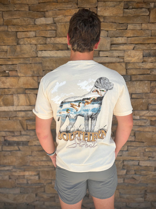 Lab Silhouette T-Shirt | Ivory