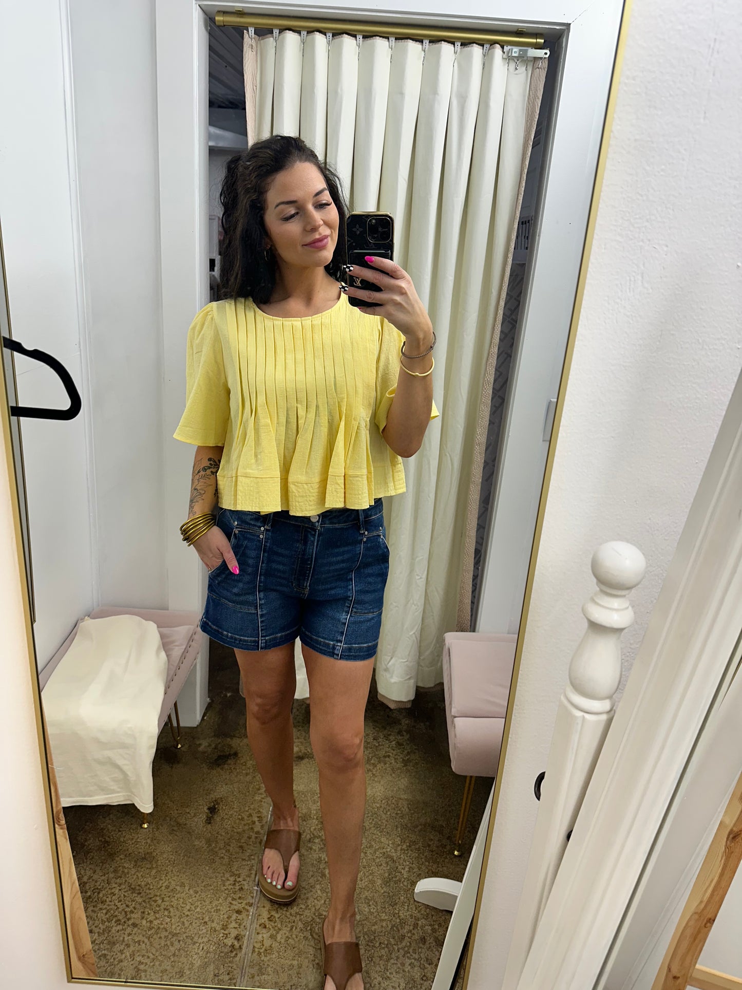 The Pintuck Daisy Blouse
