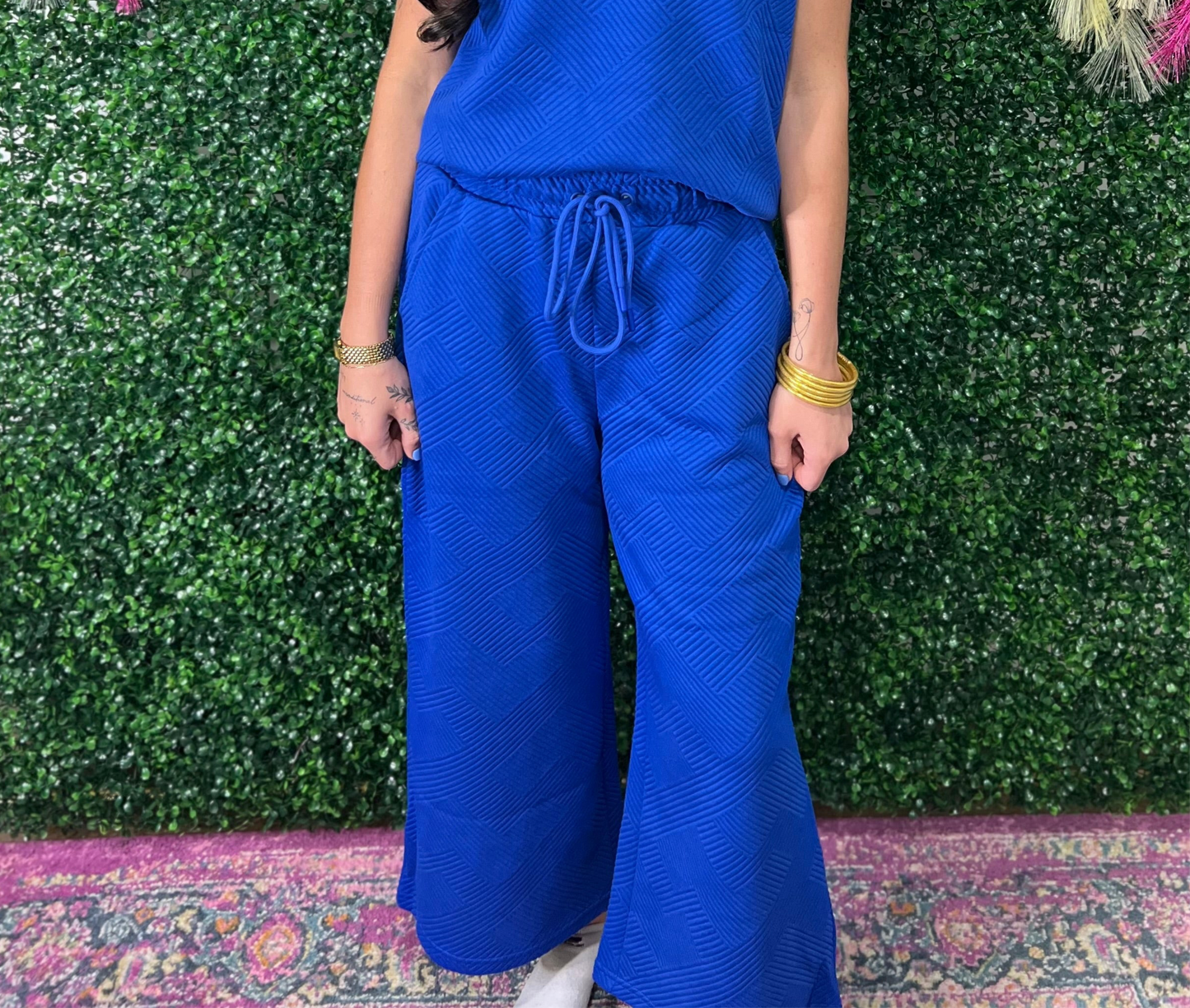 Liberty in Blue Bottoms