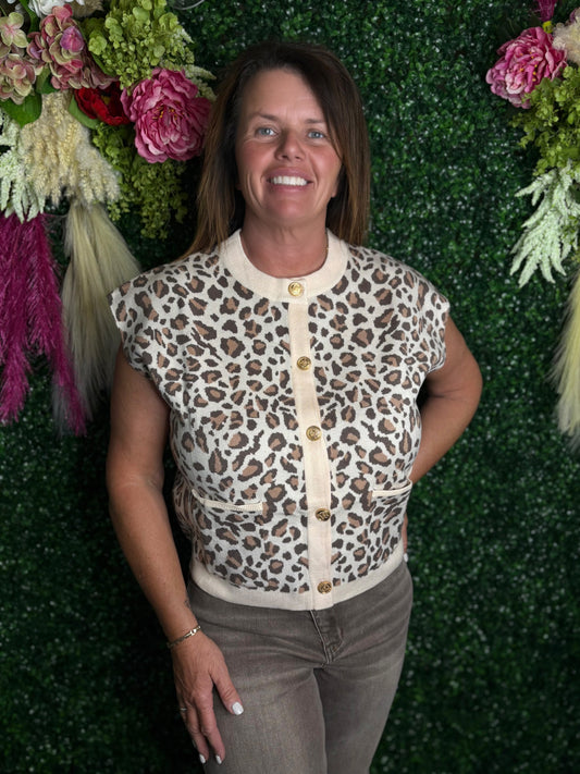The Golden Huntress Sweater Vest