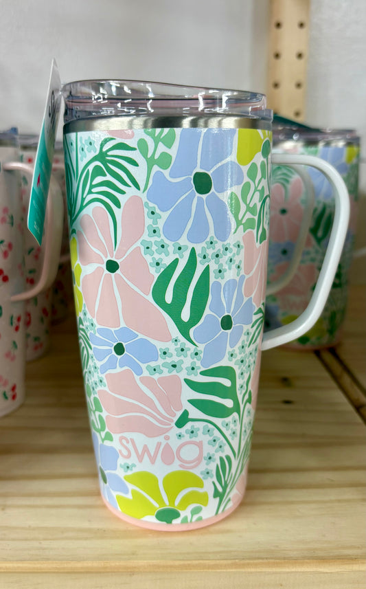 Garden Party Insulated Travel Mug 22oz |Swig Life