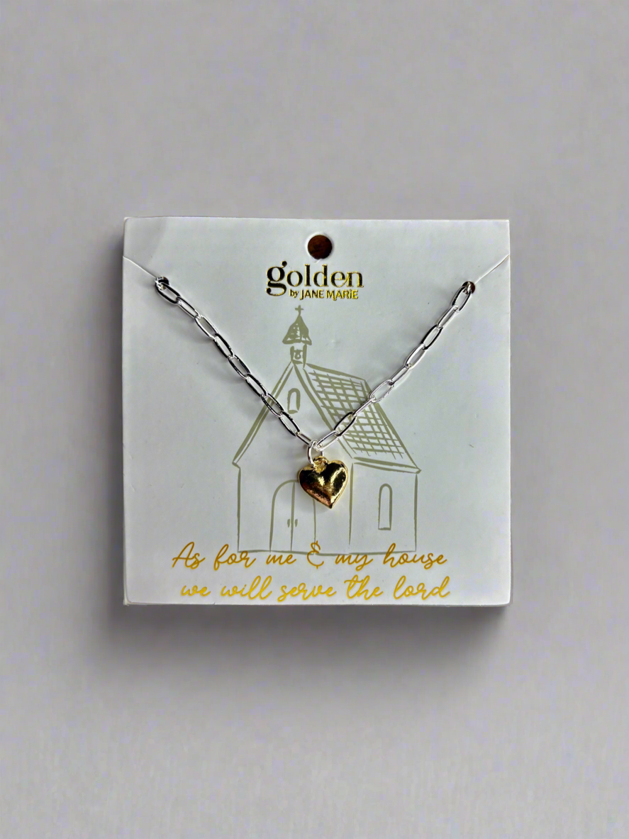 Serve the Lord necklace