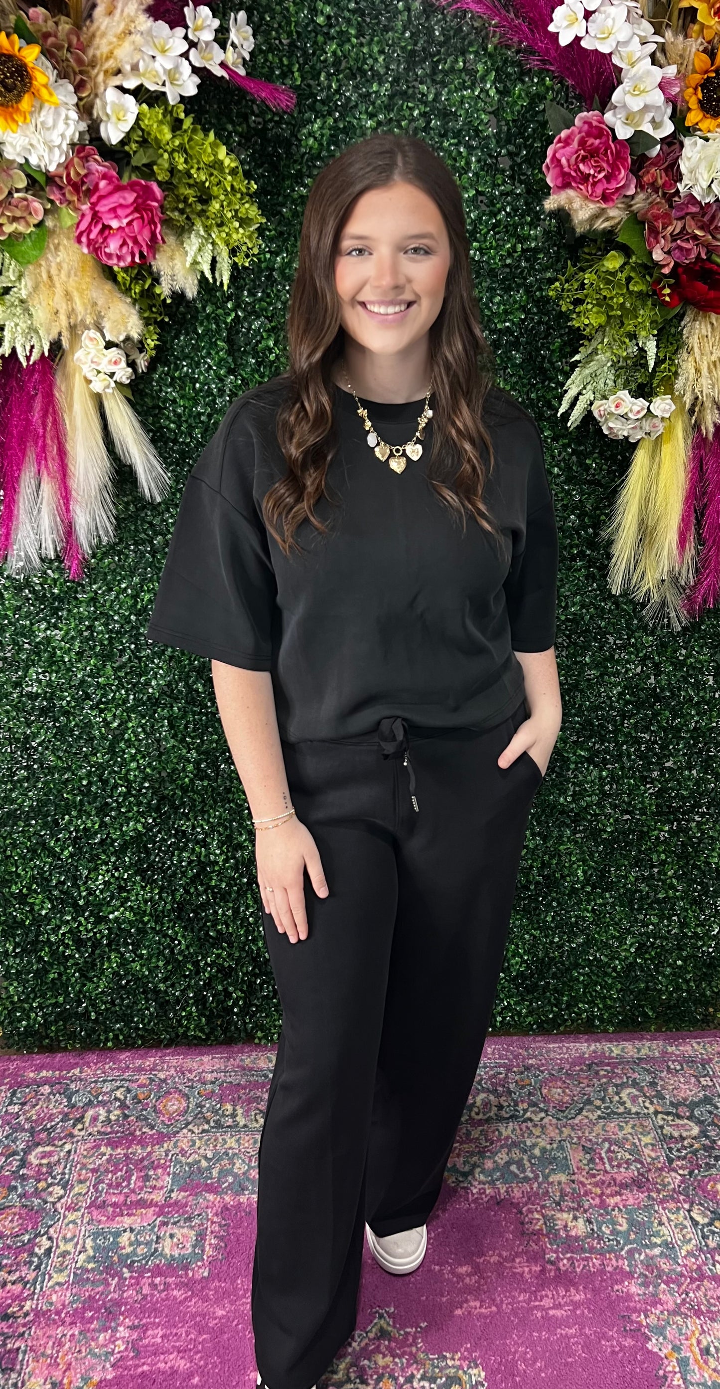 Pretty in Black Pants