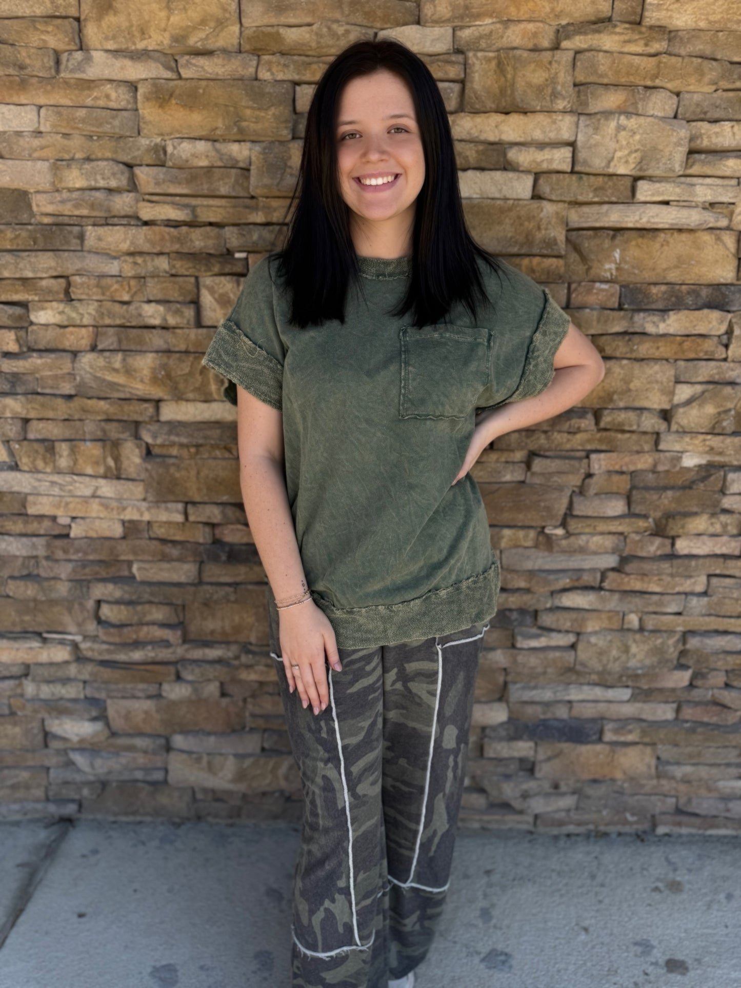 The Camo Washed Pant