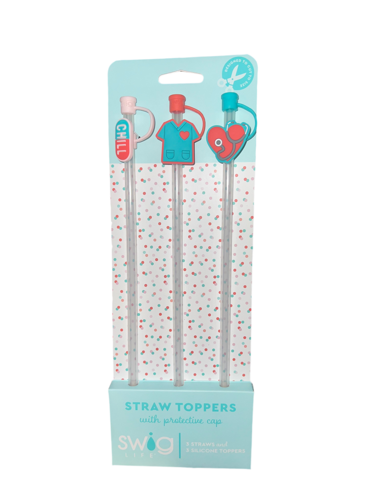 Swig straw toppers