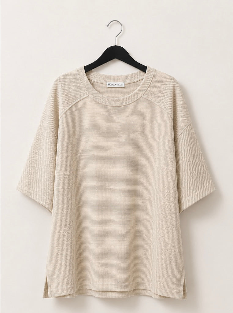 Zenana Plus Double Knit Top