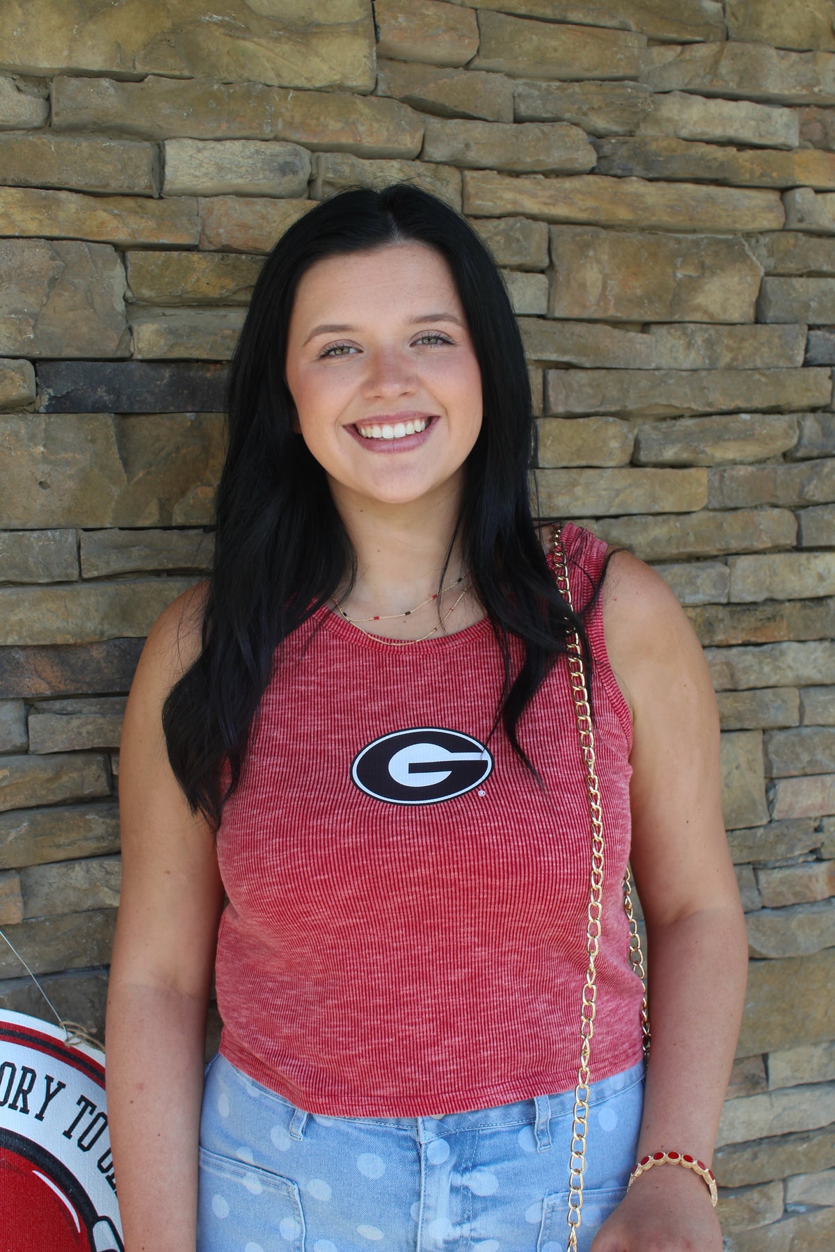 SandWash GA Cropped Tank