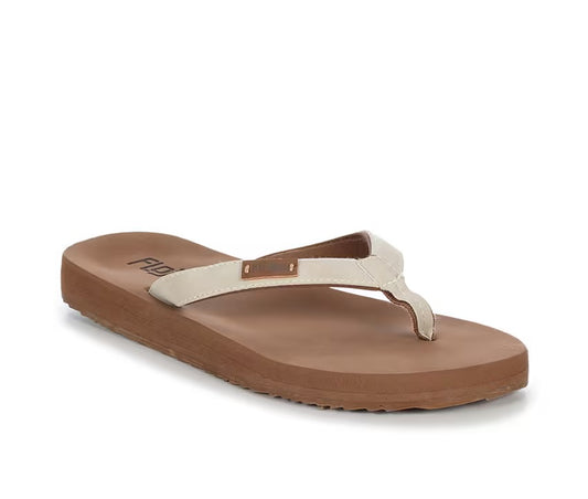 Flojos Billie Beige Comfort Flipflop