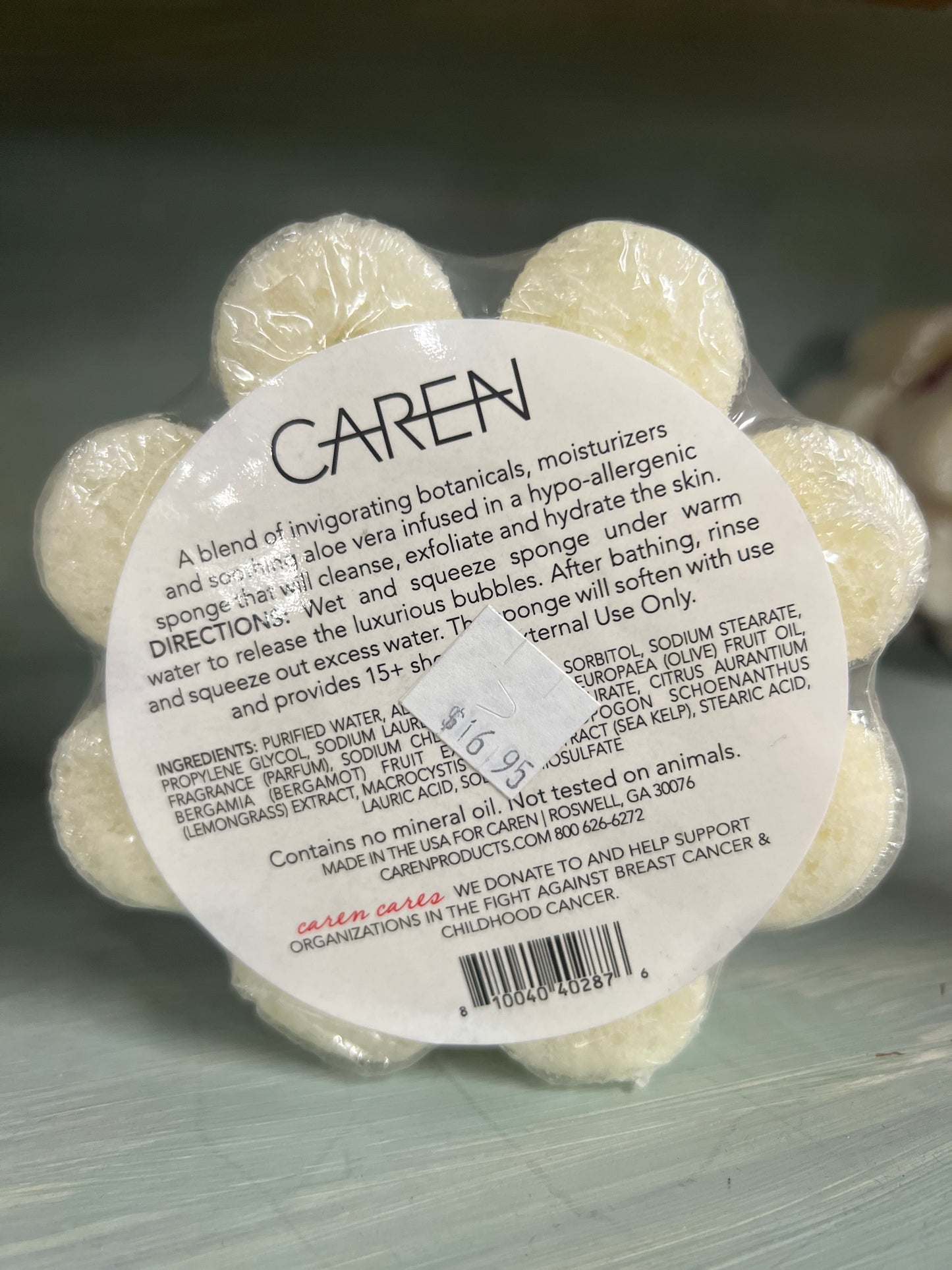 You’re the friend soap in a sponge