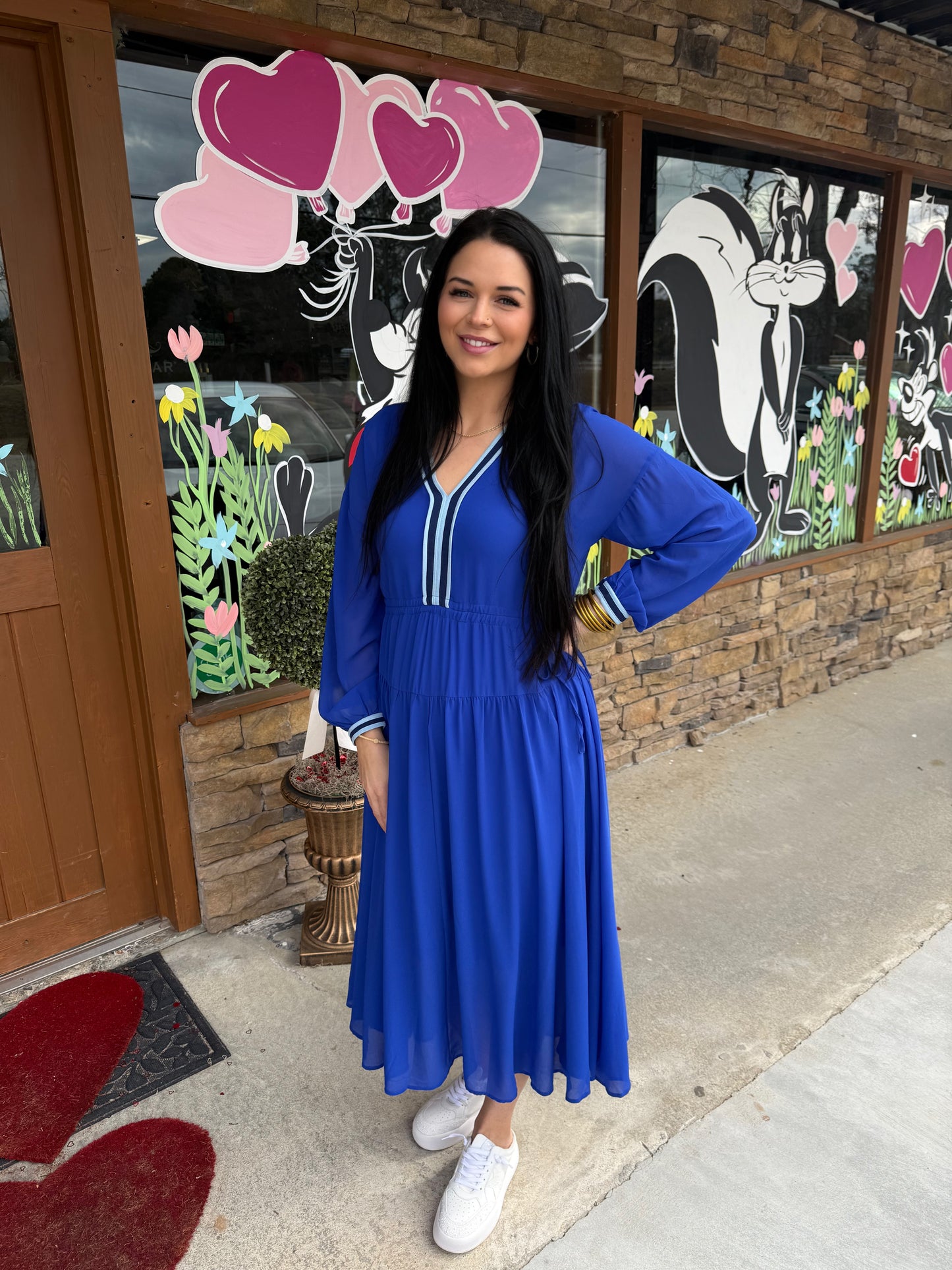 The Sapphire Grace Dress