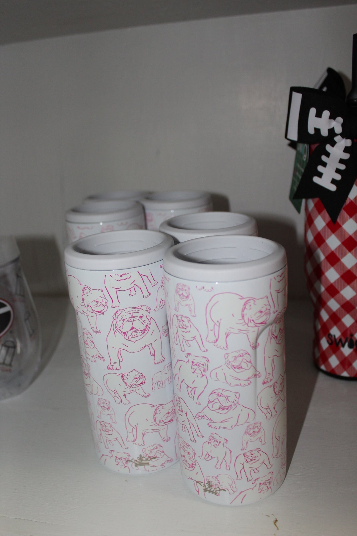Chelsea Bulldog Slim Koozie