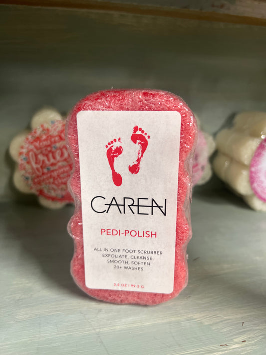 Caren pedi polish