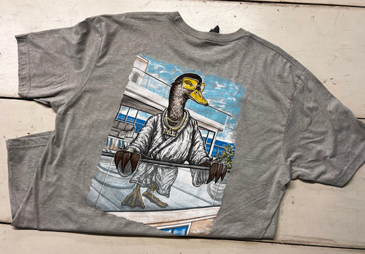 Combat waterfowl boss duck t-shirt