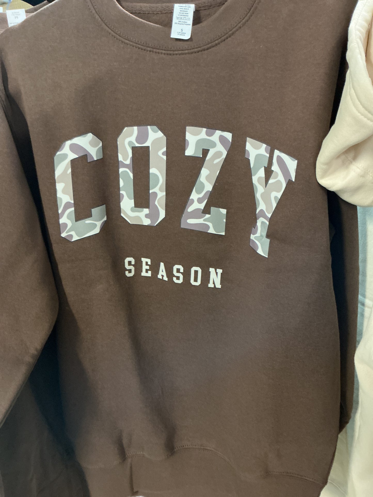 Camo Print Sweatshirt