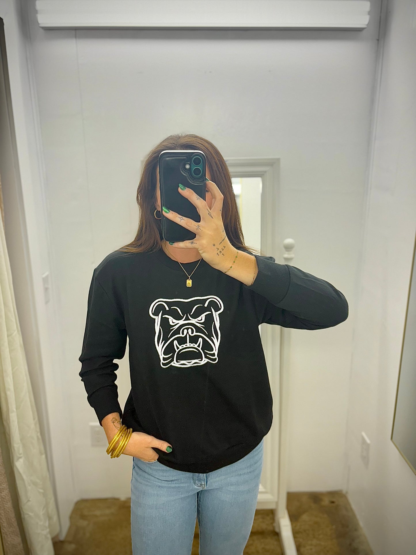 The Bulldog Stare Sweatshirt