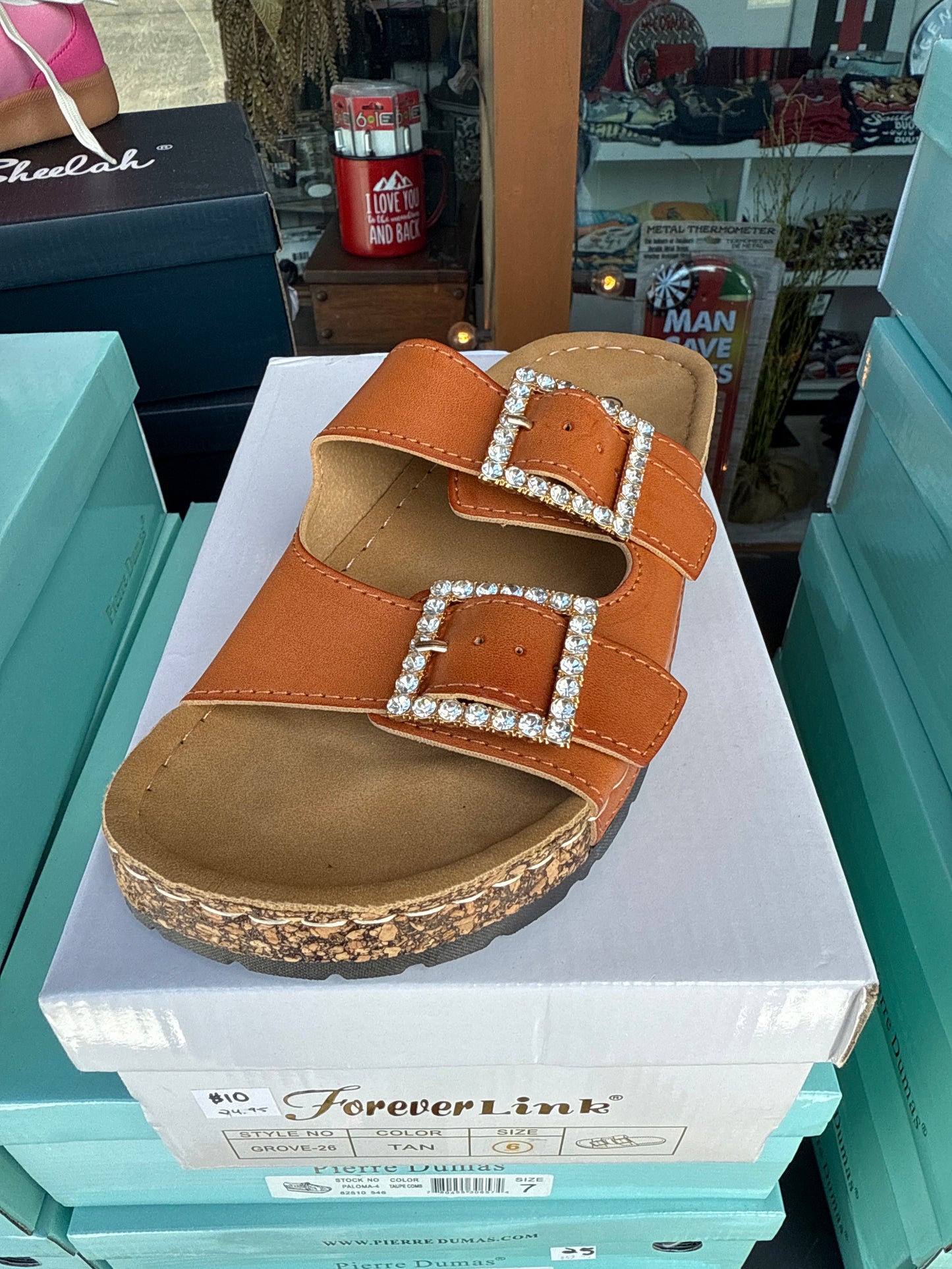 Forever Link Tan Sandals
