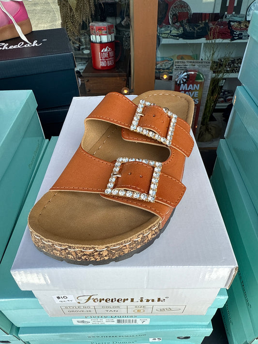 Forever Link Tan Sandals