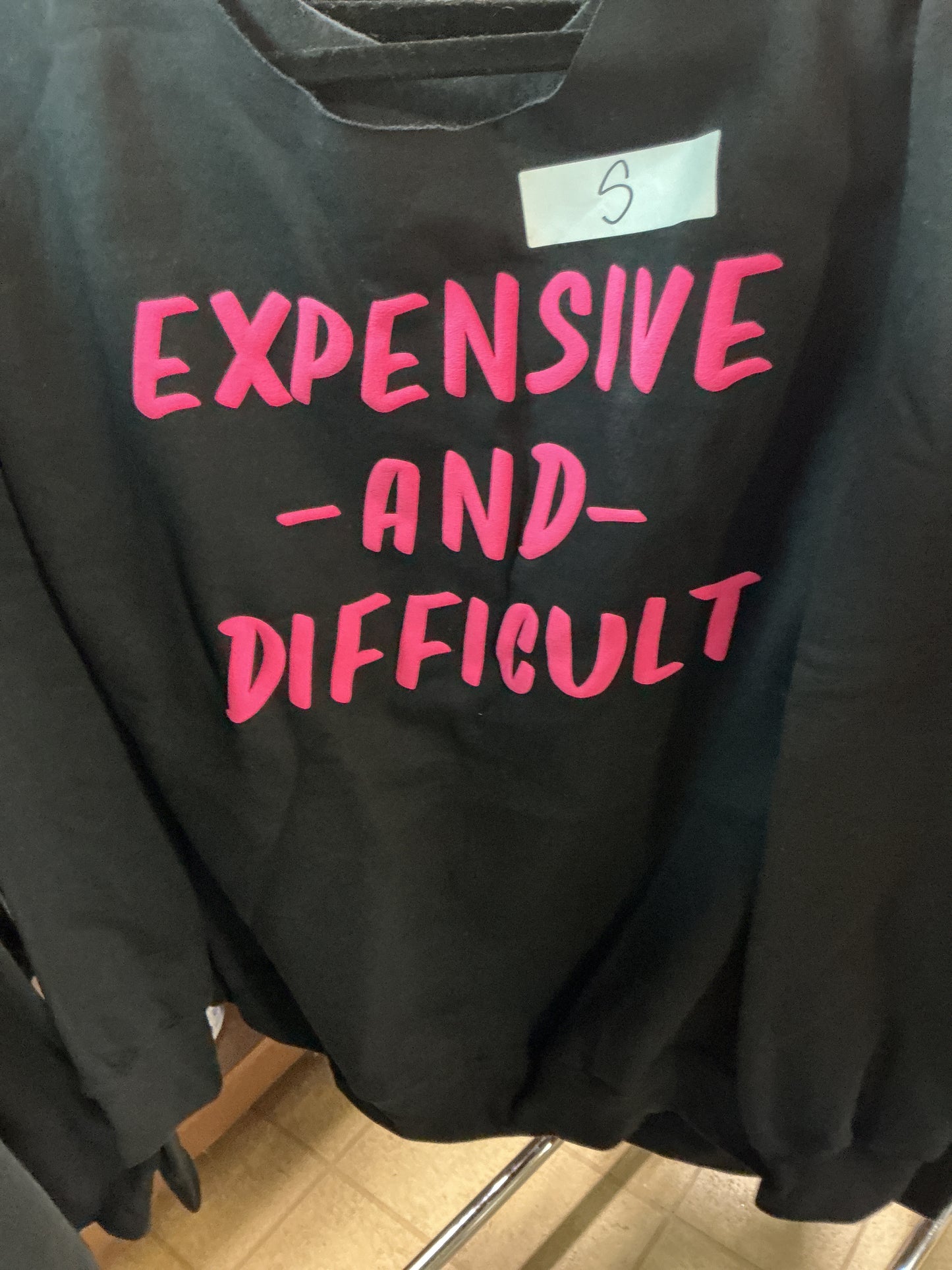 Off Shoulder Sweatshirt