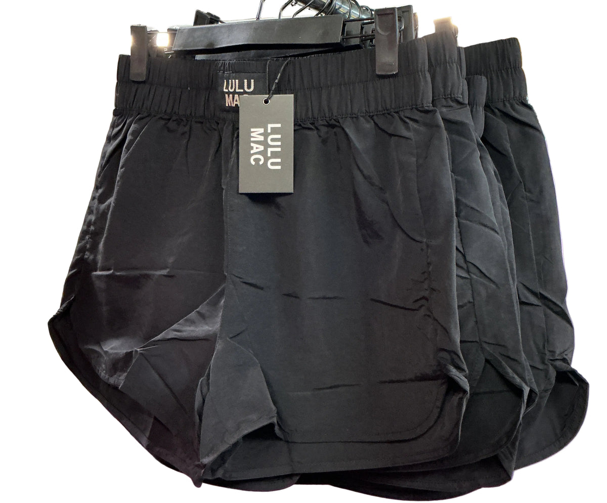 Lulu Mac  Black Athletic Shorts