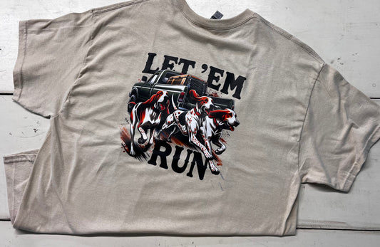 Let’ em run T-shirt