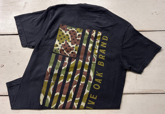 Camo Patriot Live Oak tee