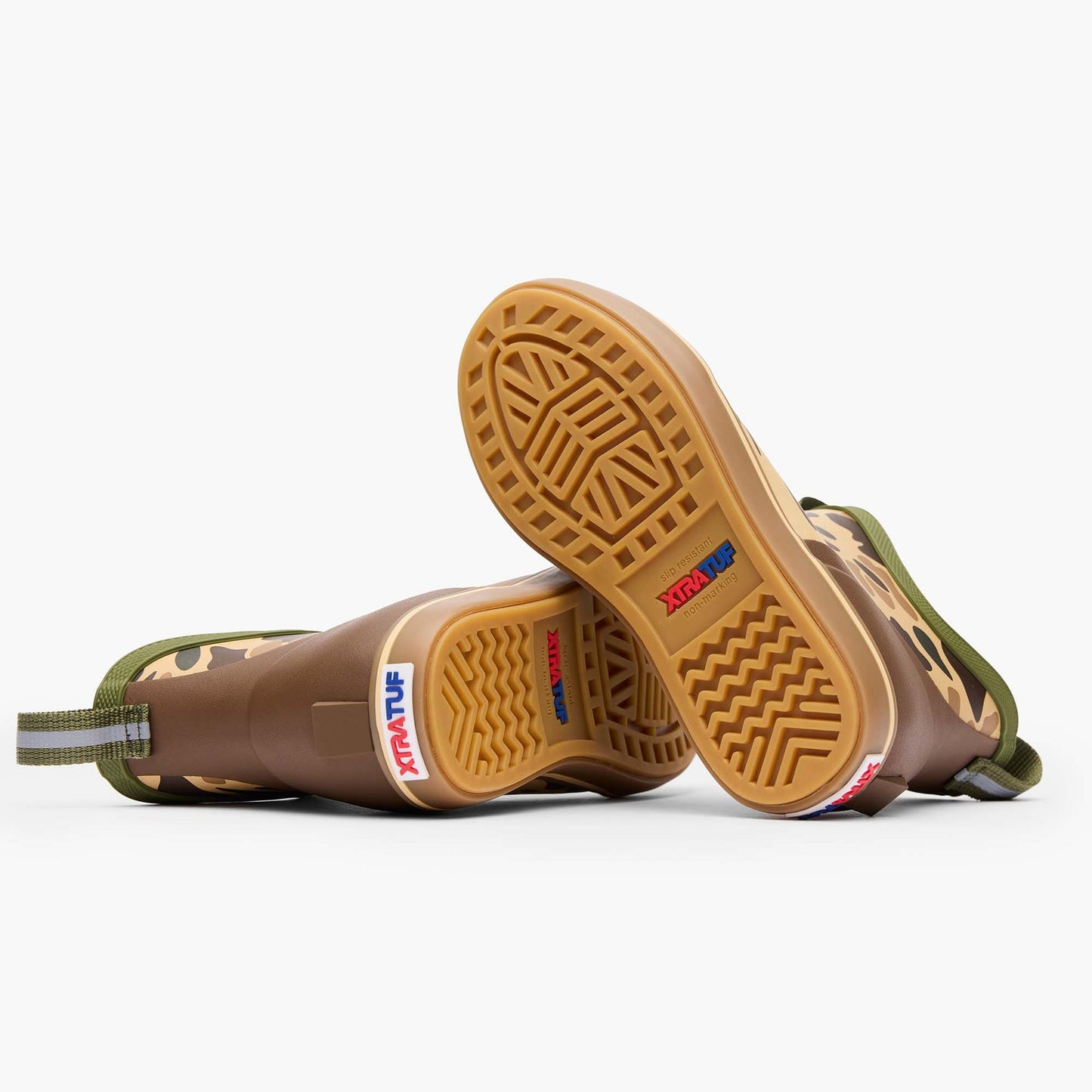 Big Kids Duck Camo XtraTuf Deck Boots