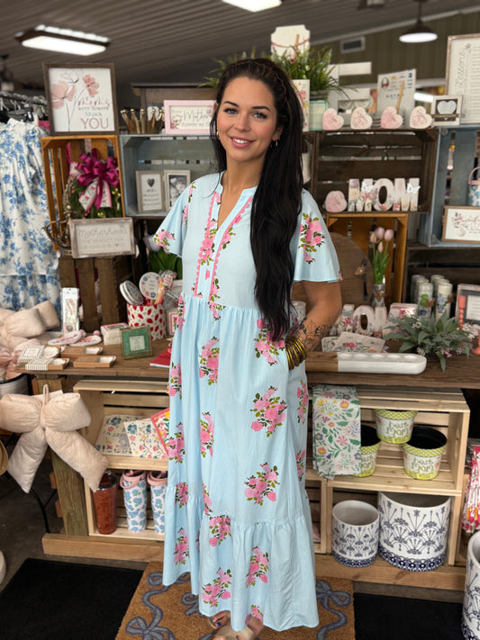 Full Bloom Maxi Dress