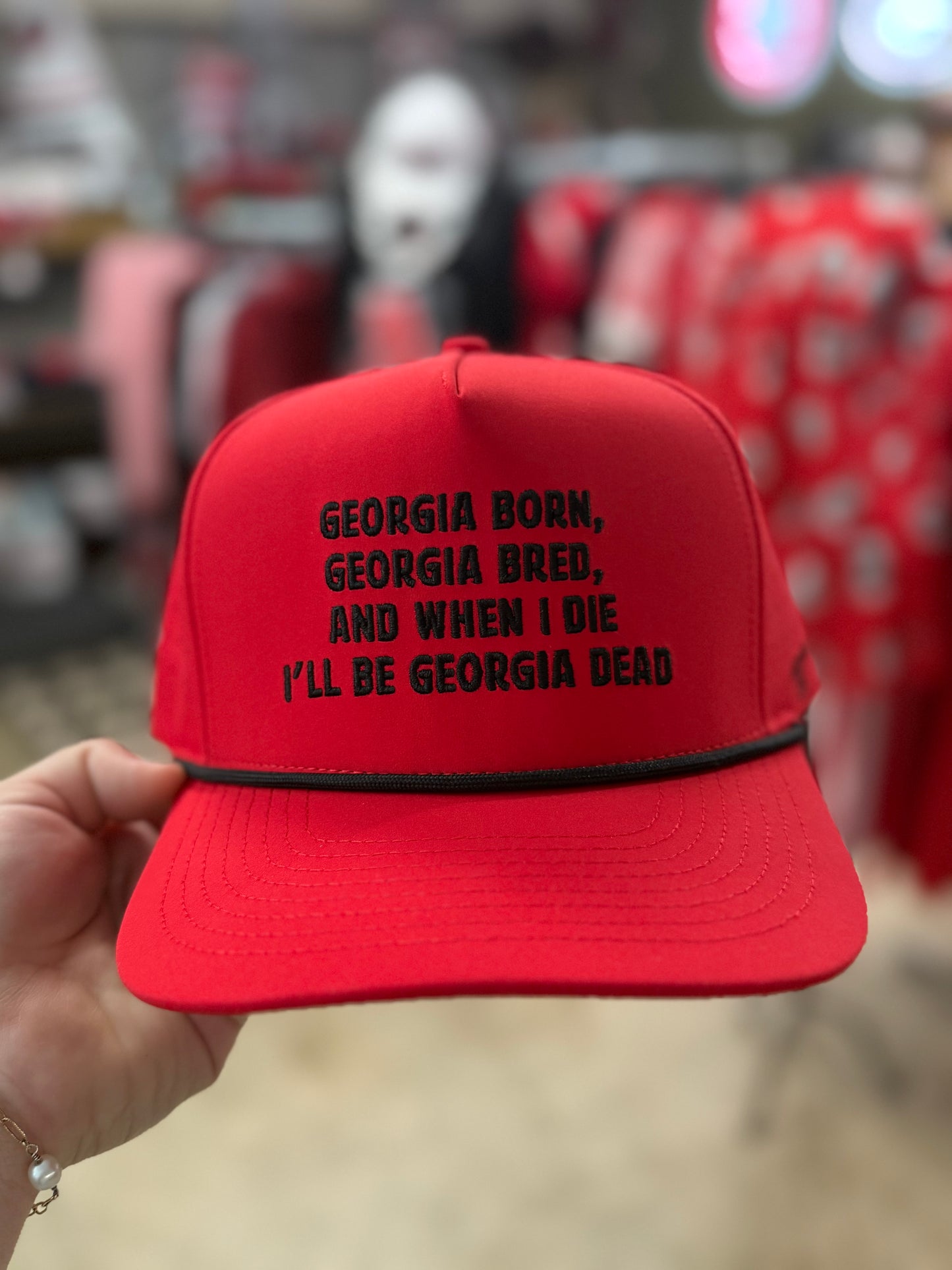 Georgia Born & Bred Rope Hat