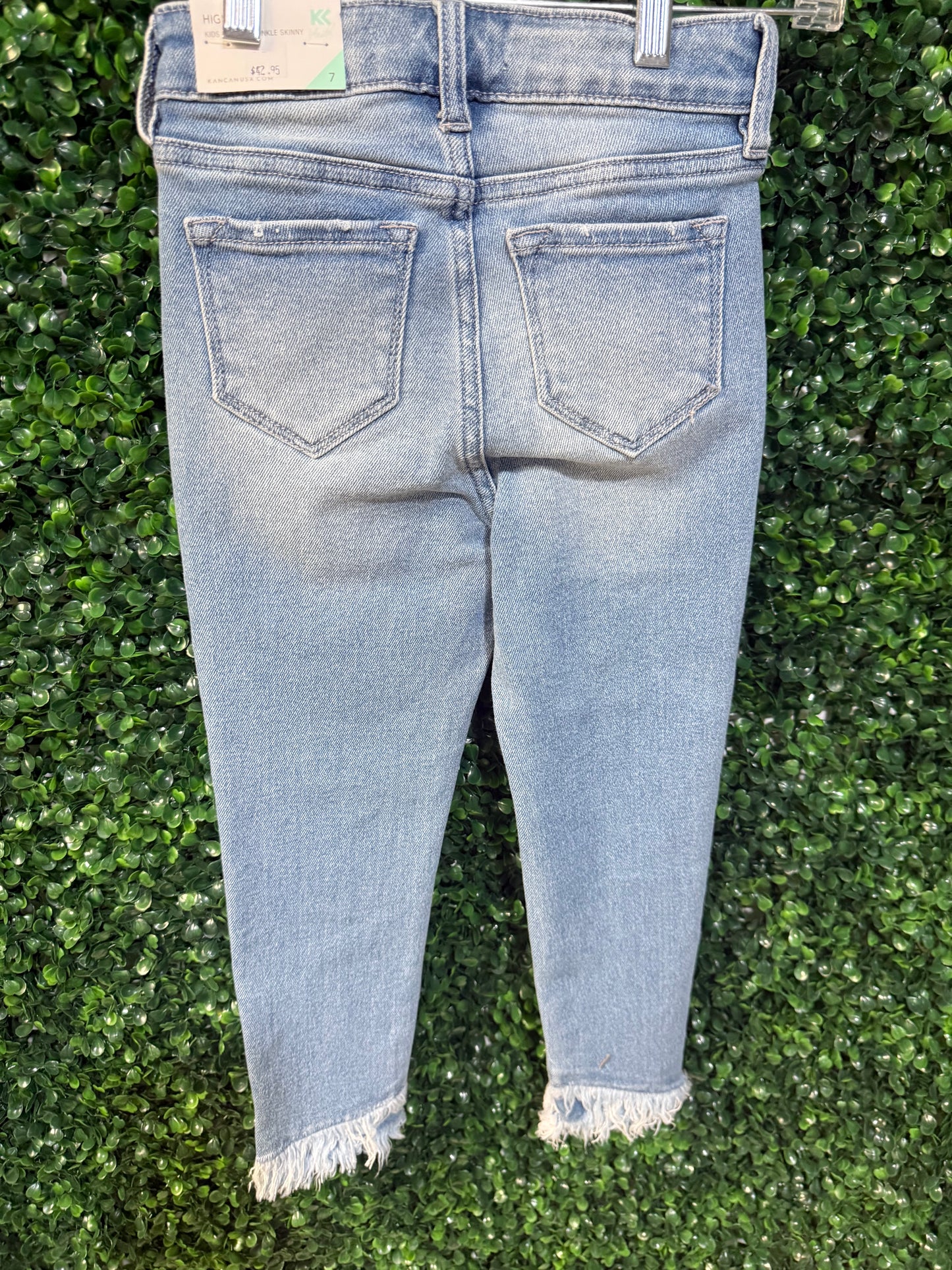 Youth High Rise Ankle Skinny Jeans