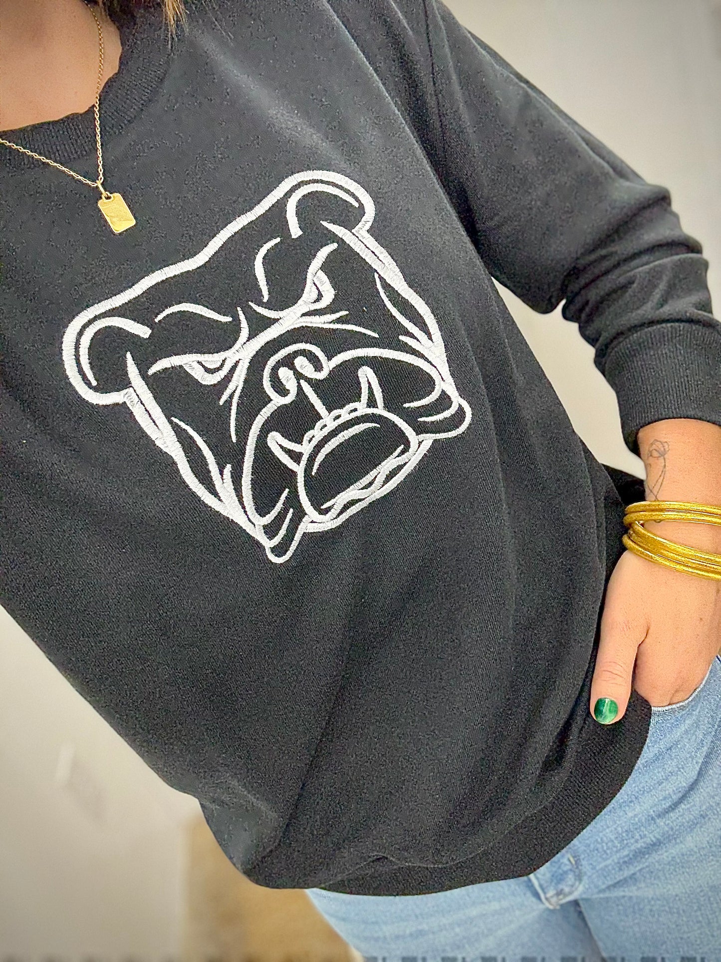 The Bulldog Stare Sweatshirt