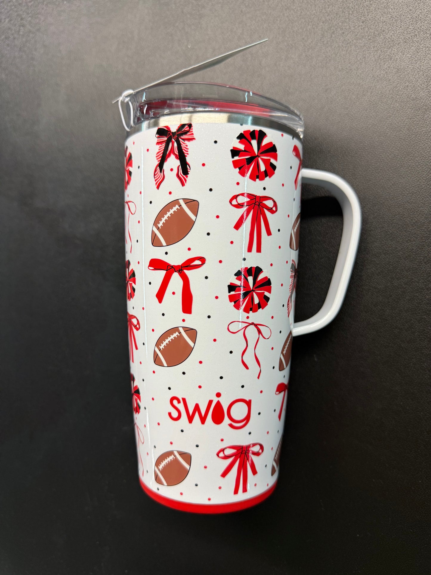We’ve Got Spirit Black + Red 22oz
