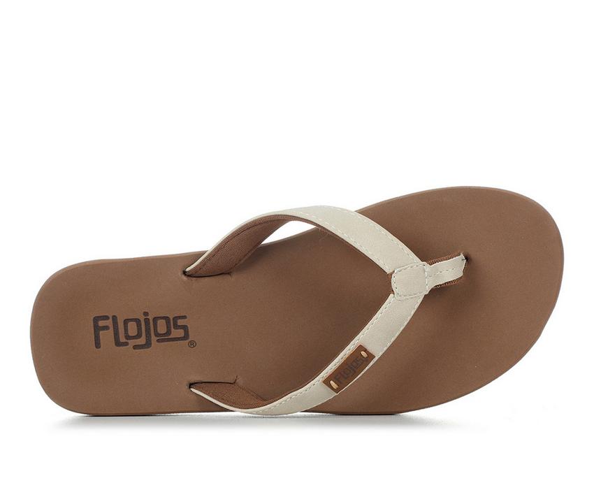 Flojos Billie Beige Comfort Flipflop