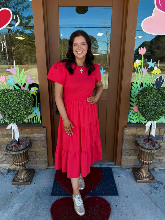 Mudpie Coral dress