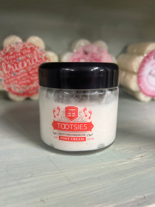 Tooties mighty foot cream by Caren