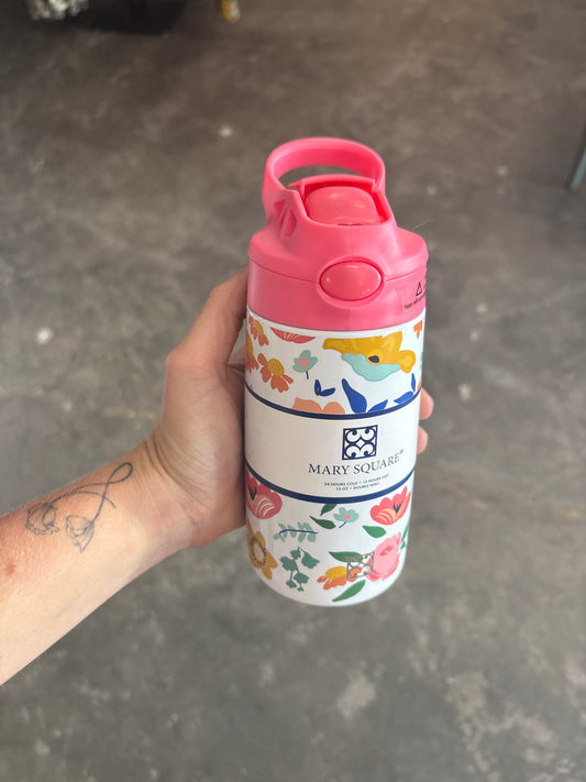 Happy Day Stainless Kids Bottle | Mary Square 13oz