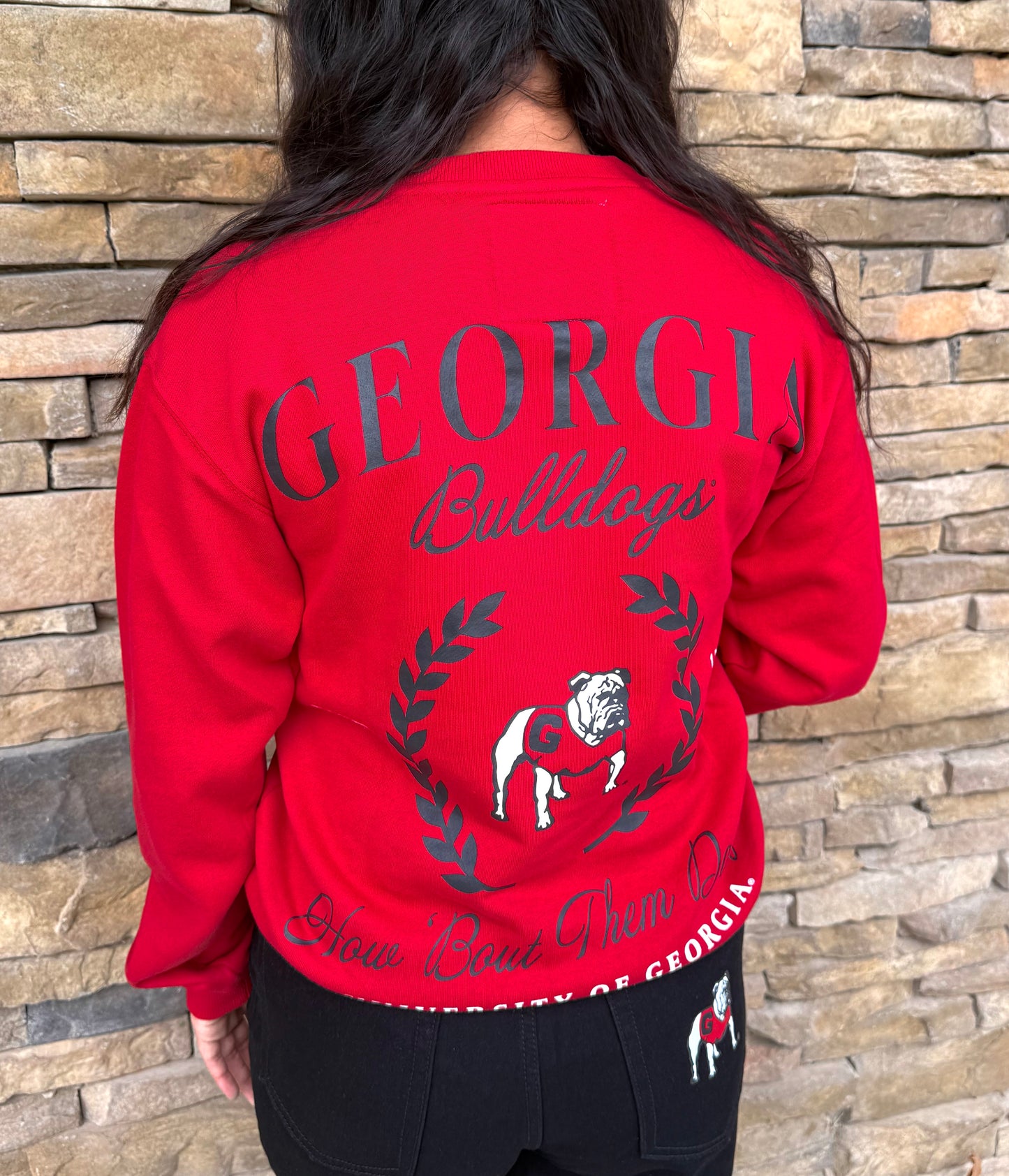 Georgia Bulldog Cardigan