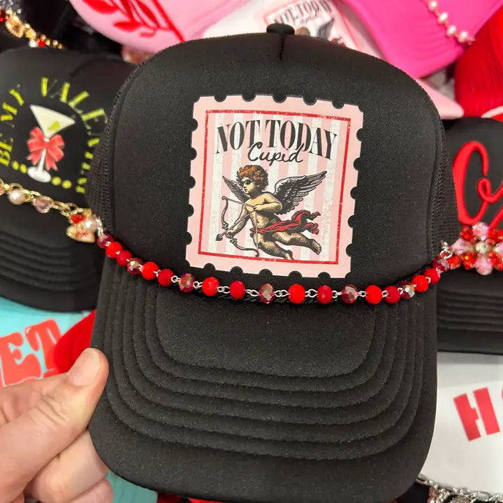 Trucker hat charm