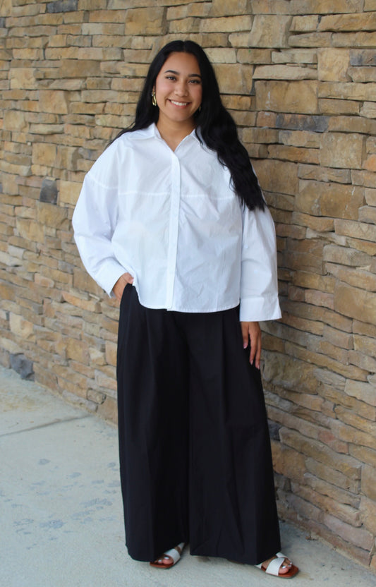 Basic White Button up