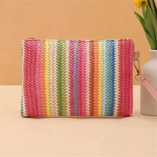 Multi Colored Travel Pouch