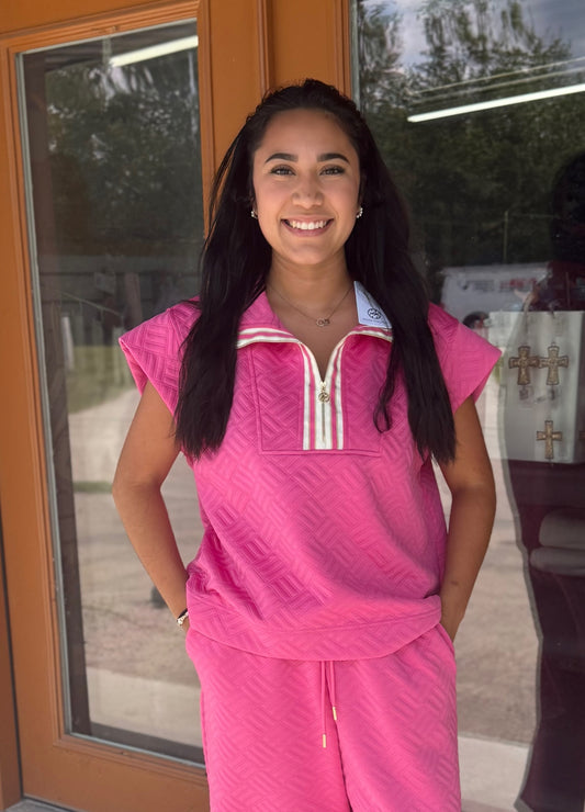 Pink Porter Top