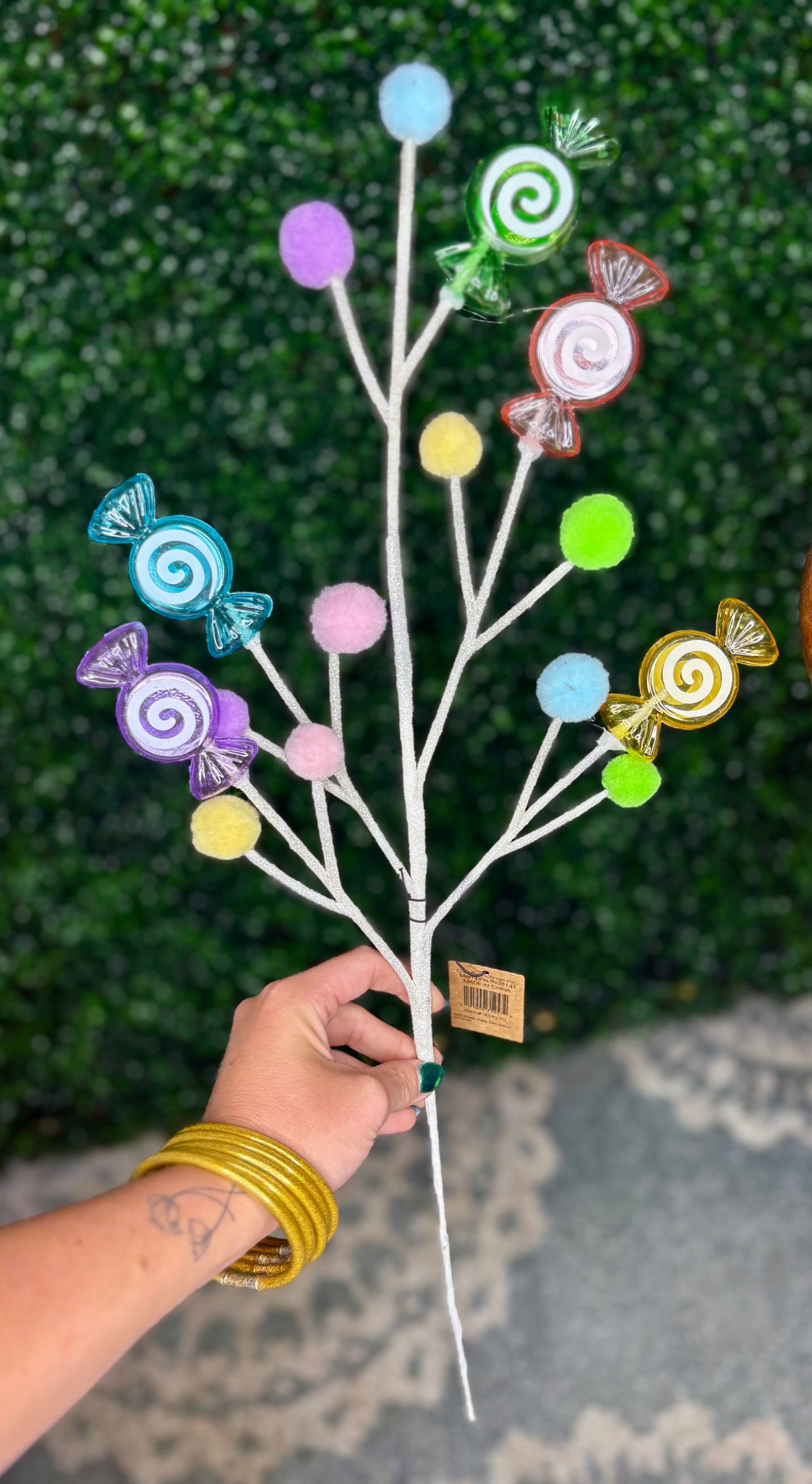 Candy Christmas Pick